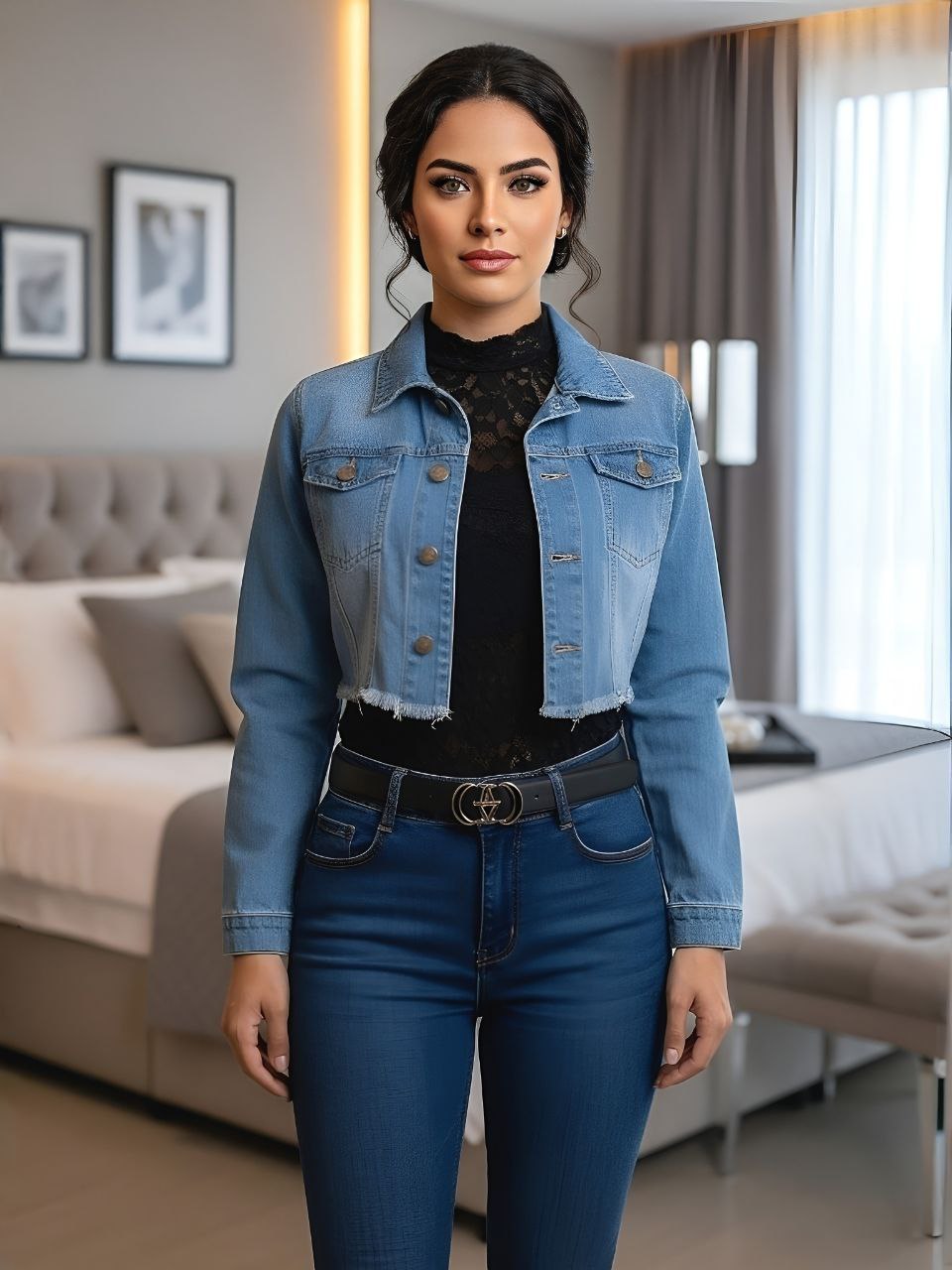 CHAQUETA JEAN TALLA S - CHOCOMANIA