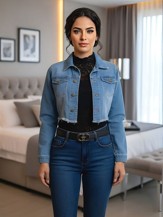 CHAQUETA JEAN TALLA S - CHOCOMANIA