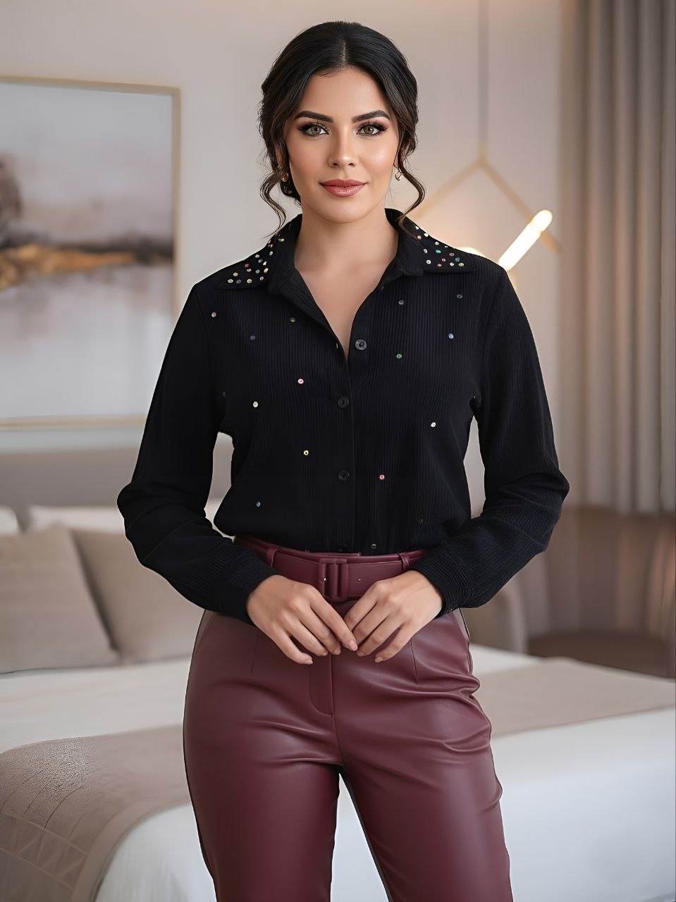 BLUSA  PERLAS DE COLORES - CHOCOMANIA