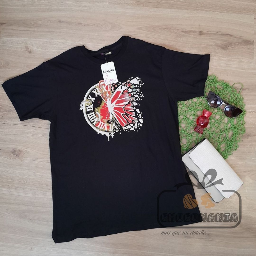 000.7 BUTTERFLY OVERSIDE T-SHIRT SIZE L