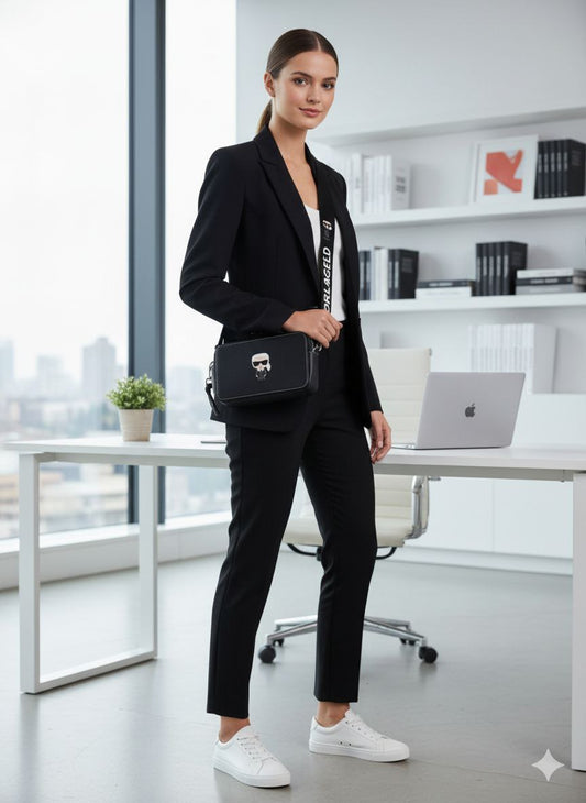 KARL BLACK LADIES WALLET
