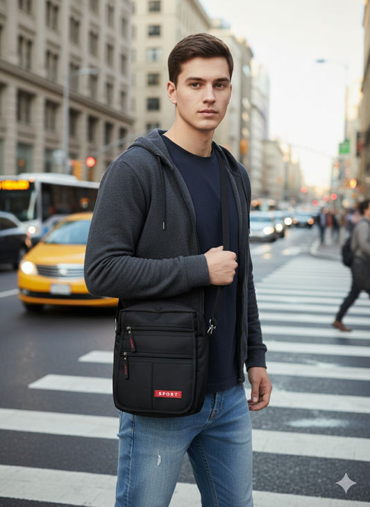 MEN'S BAG 5539 BLACK