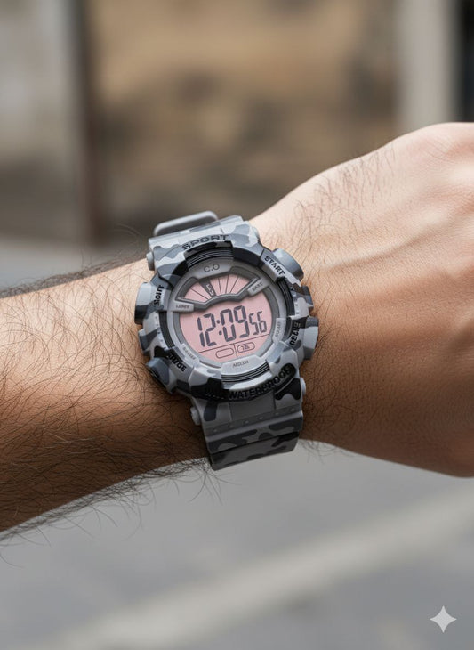 CAMOUFLAGE SPORTS WATCHES