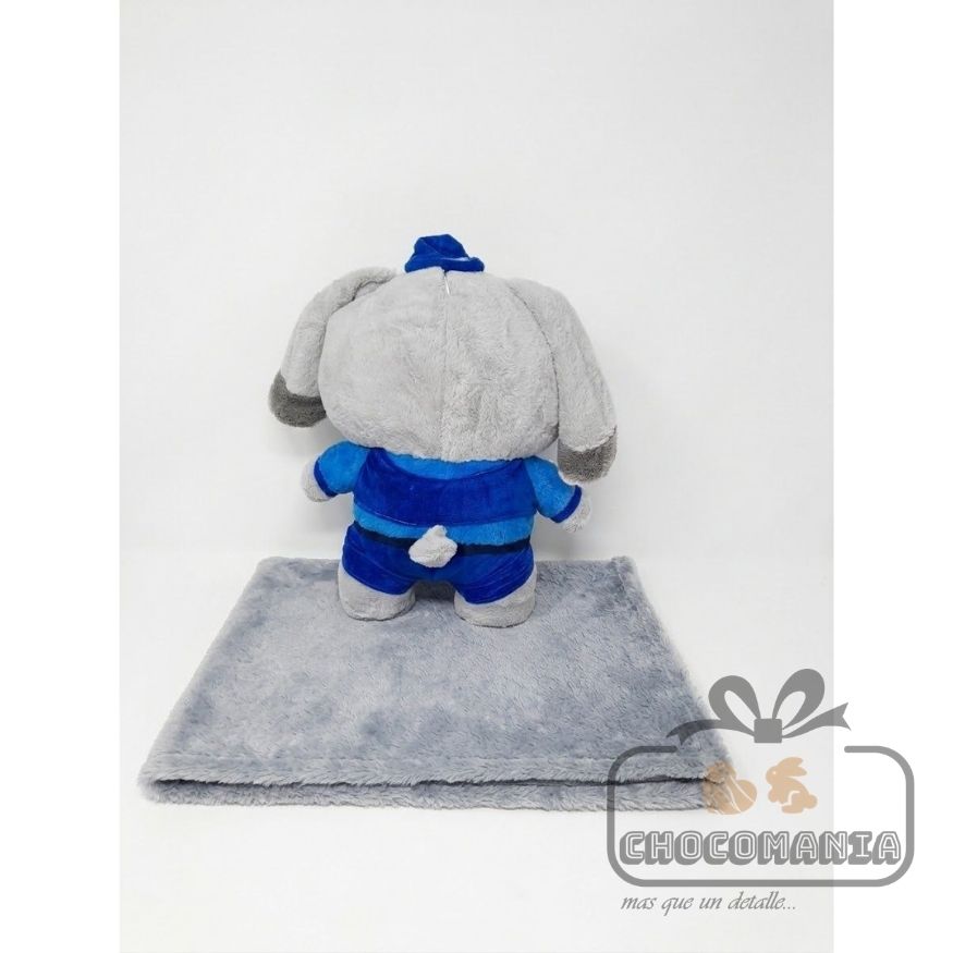 PELUCHE DE JUDY HOPPS ZOOTOPIA CON COBIJA 45CM / 1,83CM