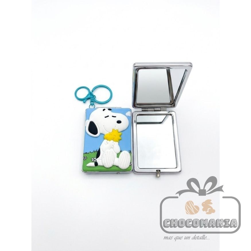 MINI ESPEJO DE SNOOPY VARIOS COLORES