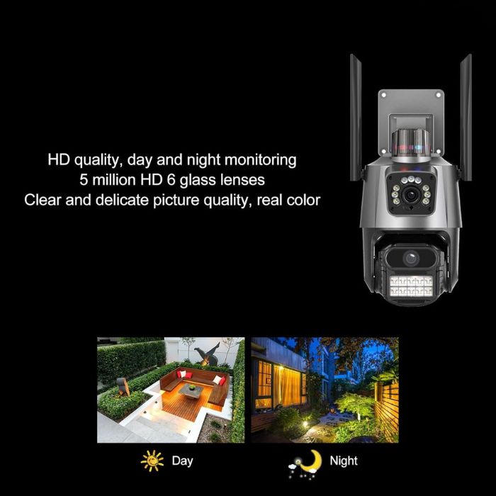 IP66 Outdoor Robotic Security Camera Model CHE-1050 