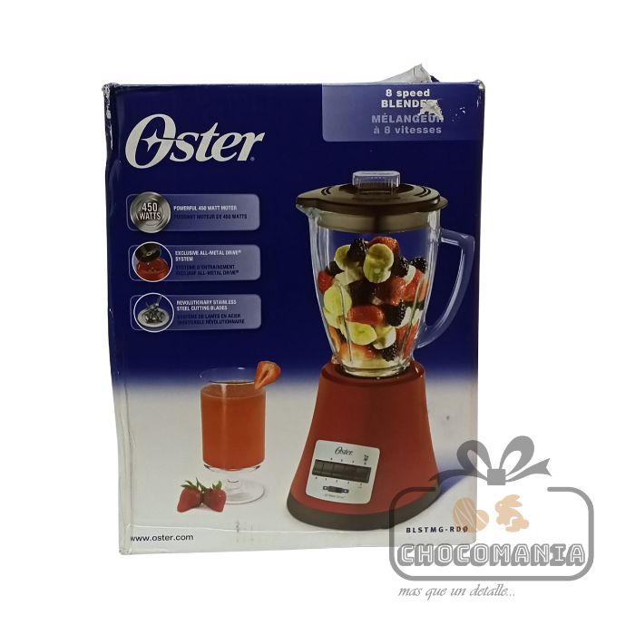 ORIGINAL OSTER BLSTMG-RD0 8 SPEEDS BLENDER RED