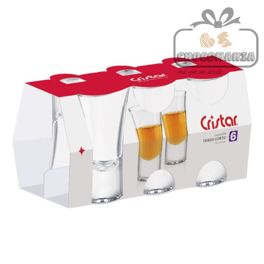 SET DE 6 SHOTS MODELO COPA LORD MARCA CRISTAR