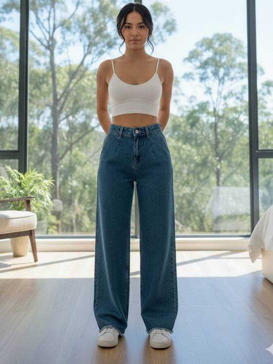 0.7 RIGID HIGH WAIST JEAN 62861 SIZE 8