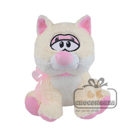 CAT PLUSH WITH PAWS 30CM (VARIOUS COLORS) UNLICENSED