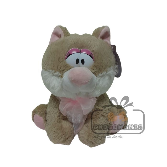 CAT PLUSH WITH PAWS 30CM (VARIOUS COLORS) UNLICENSED