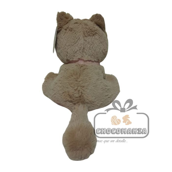 CAT PLUSH WITH PAWS 30CM (VARIOUS COLORS) UNLICENSED