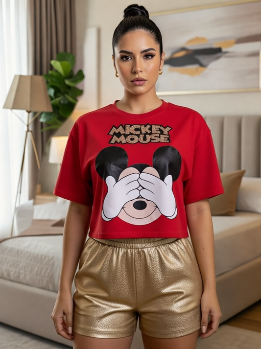 0000000.2 MICKEY OVERSIDE TOP ONE SIZE UP TO L