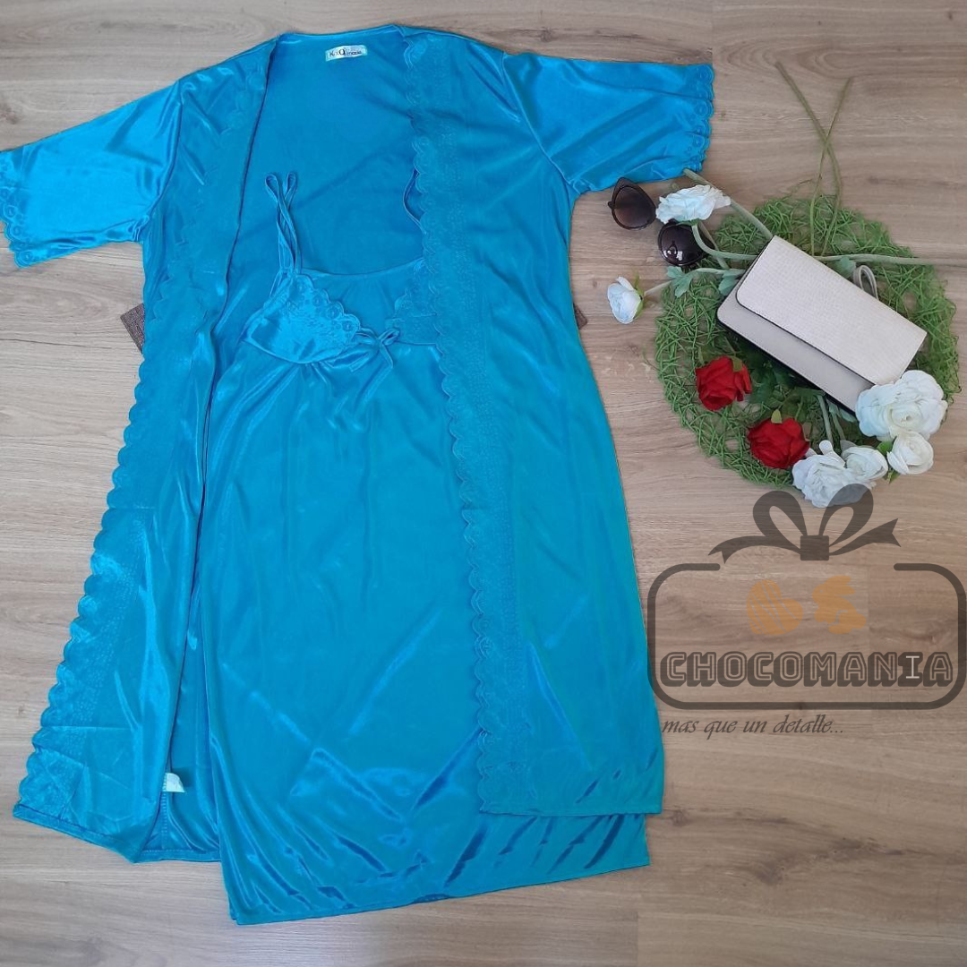 SILK STYLE PAJAMAS SIZE M